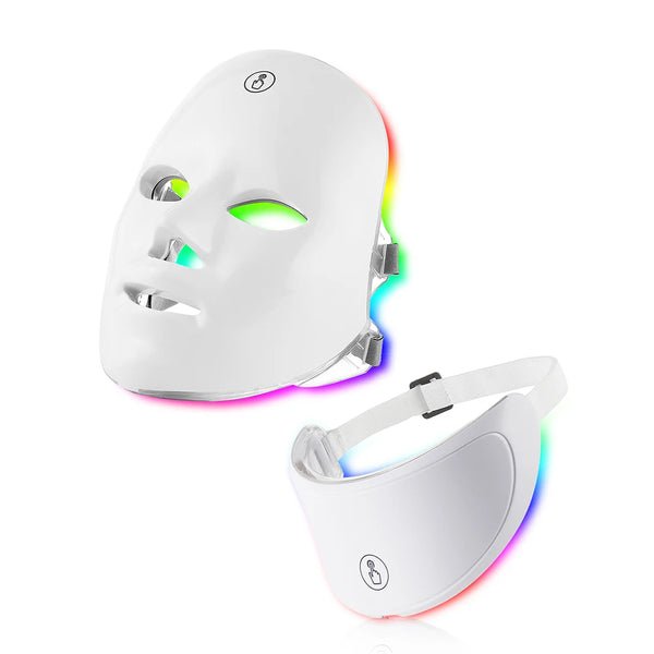 Ljusterapi ansiktsmask